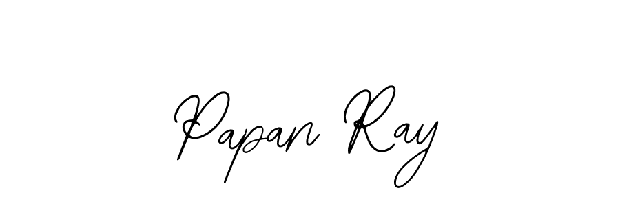 How to make Papan Ray name signature. Use Bearetta-2O07w style for creating short signs online. This is the latest handwritten sign. Papan Ray signature style 12 images and pictures png