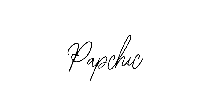 How to Draw Papchic signature style? Bearetta-2O07w is a latest design signature styles for name Papchic. Papchic signature style 12 images and pictures png