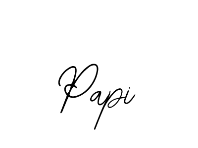 The best way (Bearetta-2O07w) to make a short signature is to pick only two or three words in your name. The name Papi include a total of six letters. For converting this name. Papi signature style 12 images and pictures png