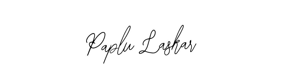 Also You can easily find your signature by using the search form. We will create Paplu Laskar name handwritten signature images for you free of cost using Bearetta-2O07w sign style. Paplu Laskar signature style 12 images and pictures png
