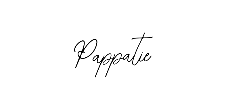 Make a beautiful signature design for name Pappatie. With this signature (Bearetta-2O07w) style, you can create a handwritten signature for free. Pappatie signature style 12 images and pictures png