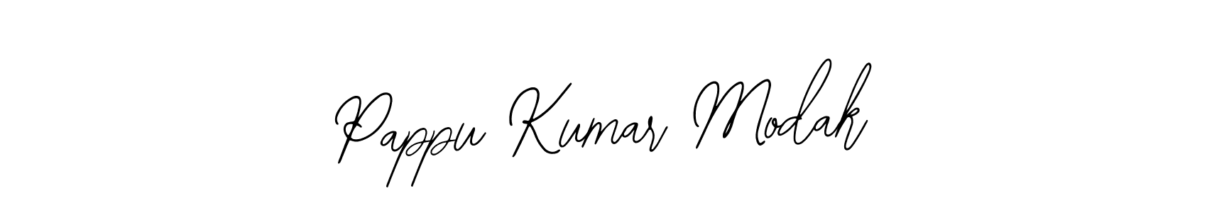 Design your own signature with our free online signature maker. With this signature software, you can create a handwritten (Bearetta-2O07w) signature for name Pappu Kumar Modak. Pappu Kumar Modak signature style 12 images and pictures png
