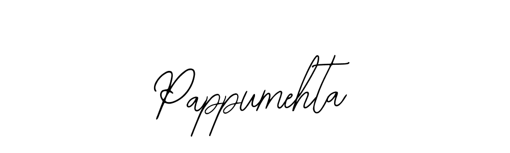 How to make Pappumehta name signature. Use Bearetta-2O07w style for creating short signs online. This is the latest handwritten sign. Pappumehta signature style 12 images and pictures png