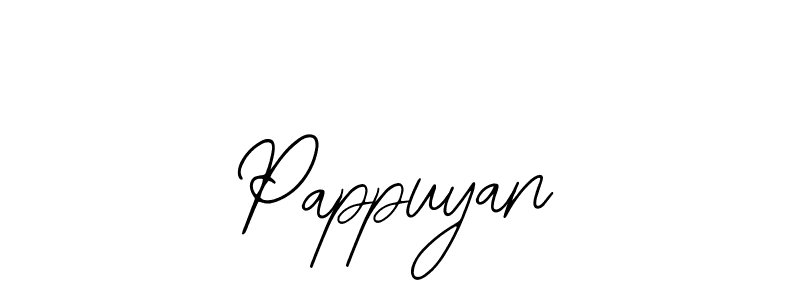 How to make Pappuyan signature? Bearetta-2O07w is a professional autograph style. Create handwritten signature for Pappuyan name. Pappuyan signature style 12 images and pictures png