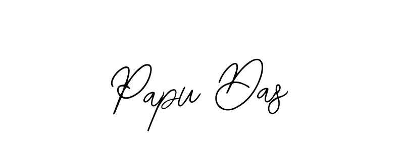 Design your own signature with our free online signature maker. With this signature software, you can create a handwritten (Bearetta-2O07w) signature for name Papu Das. Papu Das signature style 12 images and pictures png