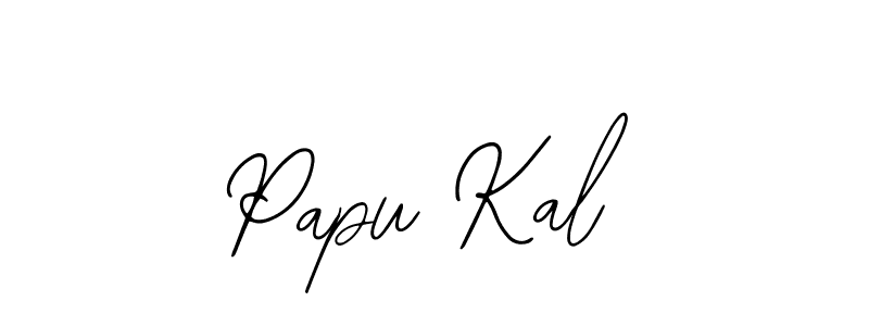 Also we have Papu Kal name is the best signature style. Create professional handwritten signature collection using Bearetta-2O07w autograph style. Papu Kal signature style 12 images and pictures png