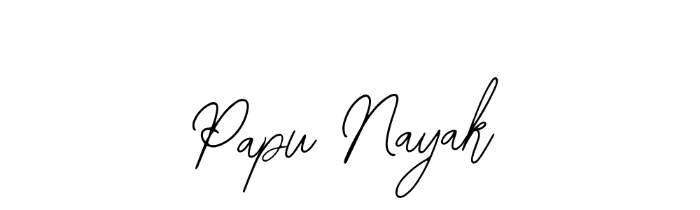 Papu Nayak stylish signature style. Best Handwritten Sign (Bearetta-2O07w) for my name. Handwritten Signature Collection Ideas for my name Papu Nayak. Papu Nayak signature style 12 images and pictures png