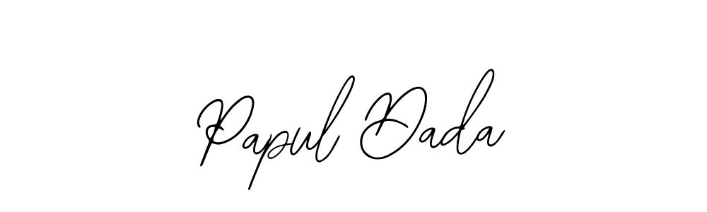 It looks lik you need a new signature style for name Papul Dada. Design unique handwritten (Bearetta-2O07w) signature with our free signature maker in just a few clicks. Papul Dada signature style 12 images and pictures png