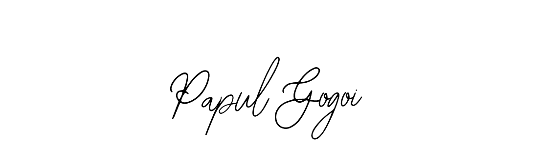 The best way (Bearetta-2O07w) to make a short signature is to pick only two or three words in your name. The name Papul Gogoi include a total of six letters. For converting this name. Papul Gogoi signature style 12 images and pictures png