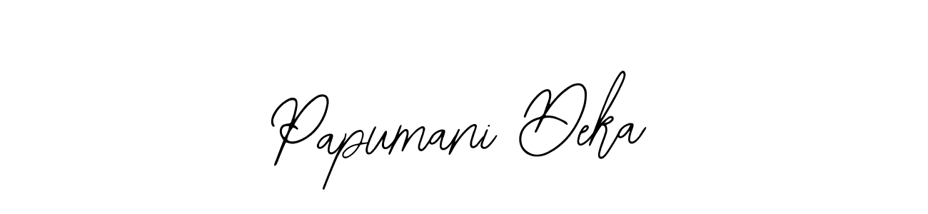 See photos of Papumani Deka official signature by Spectra . Check more albums & portfolios. Read reviews & check more about Bearetta-2O07w font. Papumani Deka signature style 12 images and pictures png