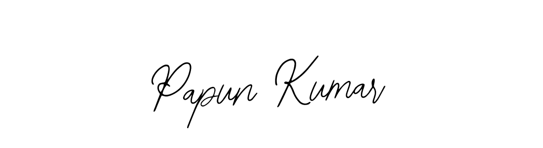 How to make Papun Kumar signature? Bearetta-2O07w is a professional autograph style. Create handwritten signature for Papun Kumar name. Papun Kumar signature style 12 images and pictures png