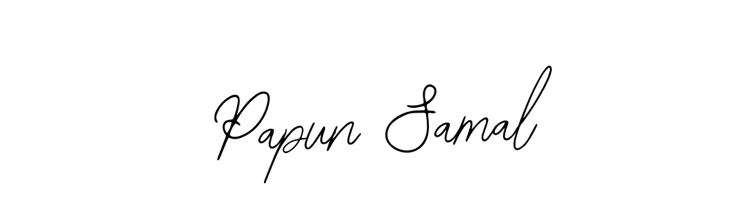How to Draw Papun Samal signature style? Bearetta-2O07w is a latest design signature styles for name Papun Samal. Papun Samal signature style 12 images and pictures png