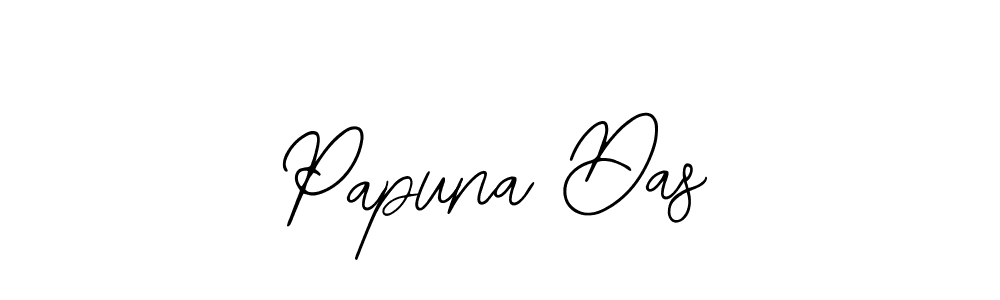 Bearetta-2O07w is a professional signature style that is perfect for those who want to add a touch of class to their signature. It is also a great choice for those who want to make their signature more unique. Get Papuna Das name to fancy signature for free. Papuna Das signature style 12 images and pictures png