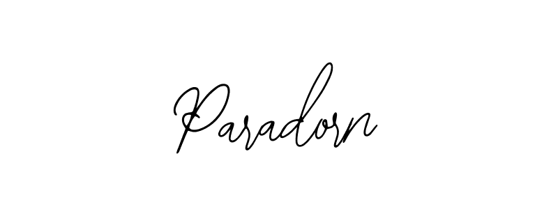 You should practise on your own different ways (Bearetta-2O07w) to write your name (Paradorn) in signature. don't let someone else do it for you. Paradorn signature style 12 images and pictures png