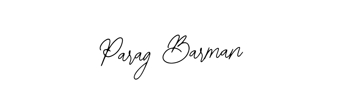 The best way (Bearetta-2O07w) to make a short signature is to pick only two or three words in your name. The name Parag Barman include a total of six letters. For converting this name. Parag Barman signature style 12 images and pictures png