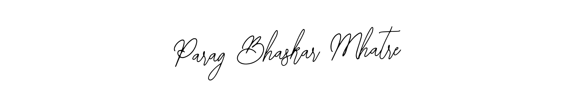 Design your own signature with our free online signature maker. With this signature software, you can create a handwritten (Bearetta-2O07w) signature for name Parag Bhaskar Mhatre. Parag Bhaskar Mhatre signature style 12 images and pictures png