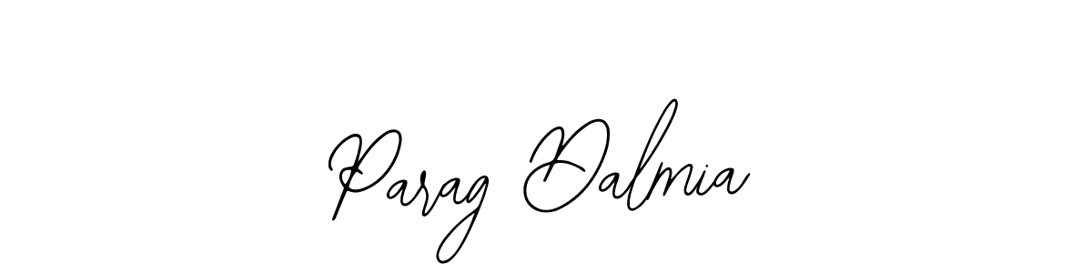 How to make Parag Dalmia name signature. Use Bearetta-2O07w style for creating short signs online. This is the latest handwritten sign. Parag Dalmia signature style 12 images and pictures png