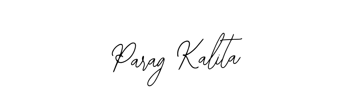 Also we have Parag Kalita name is the best signature style. Create professional handwritten signature collection using Bearetta-2O07w autograph style. Parag Kalita signature style 12 images and pictures png