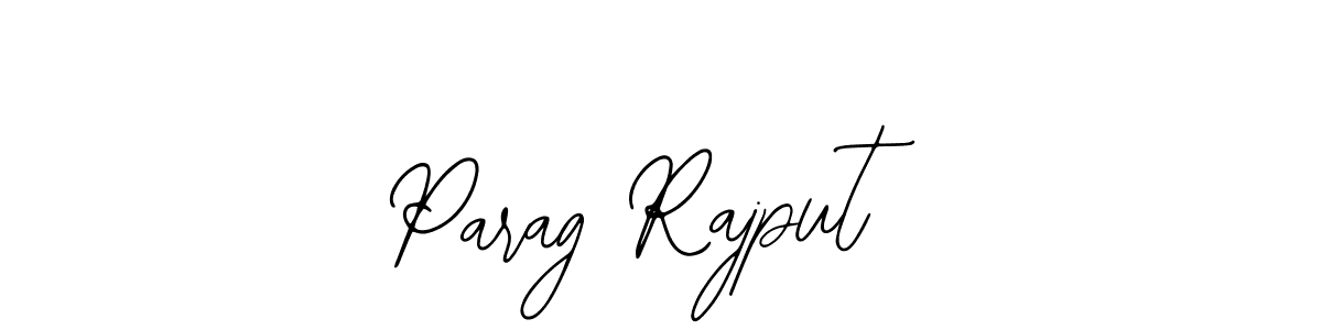 You should practise on your own different ways (Bearetta-2O07w) to write your name (Parag Rajput) in signature. don't let someone else do it for you. Parag Rajput signature style 12 images and pictures png