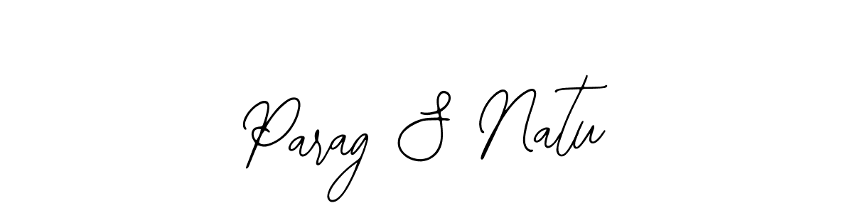 Make a beautiful signature design for name Parag S Natu. Use this online signature maker to create a handwritten signature for free. Parag S Natu signature style 12 images and pictures png