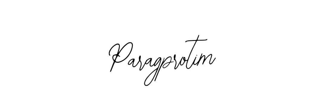 The best way (Bearetta-2O07w) to make a short signature is to pick only two or three words in your name. The name Paragprotim include a total of six letters. For converting this name. Paragprotim signature style 12 images and pictures png