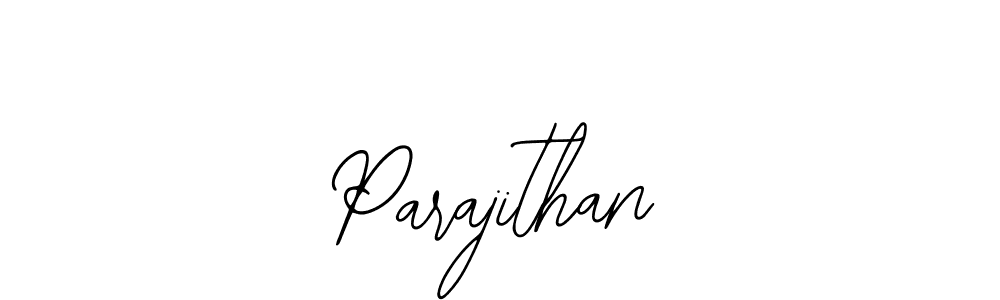 Parajithan stylish signature style. Best Handwritten Sign (Bearetta-2O07w) for my name. Handwritten Signature Collection Ideas for my name Parajithan. Parajithan signature style 12 images and pictures png