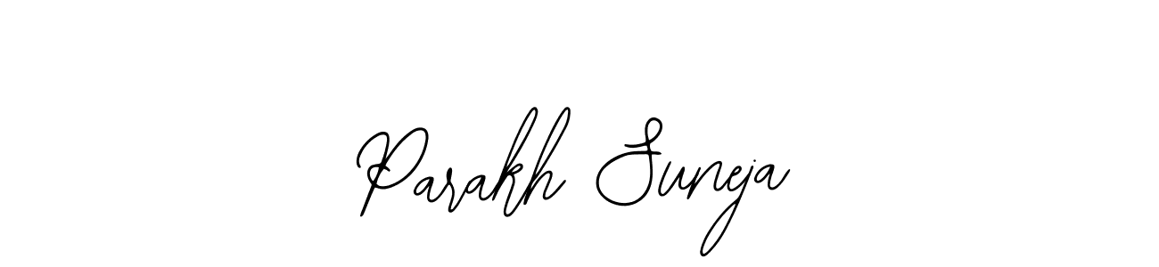 How to make Parakh Suneja signature? Bearetta-2O07w is a professional autograph style. Create handwritten signature for Parakh Suneja name. Parakh Suneja signature style 12 images and pictures png