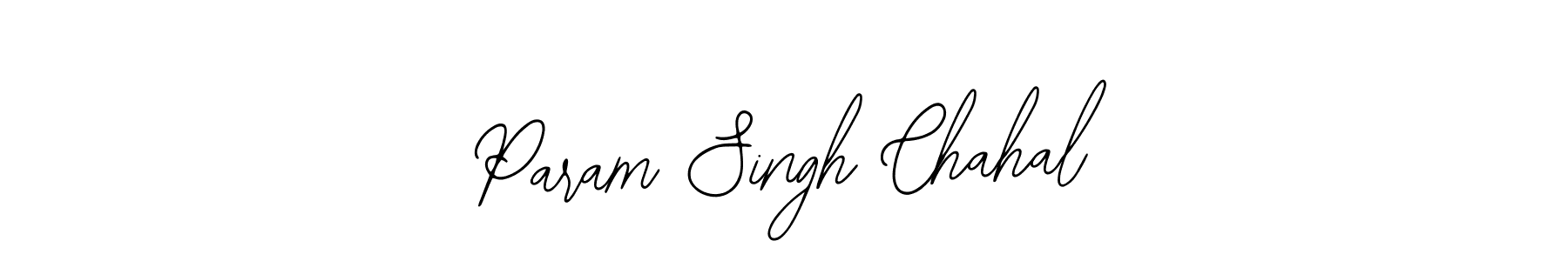 Param Singh Chahal stylish signature style. Best Handwritten Sign (Bearetta-2O07w) for my name. Handwritten Signature Collection Ideas for my name Param Singh Chahal. Param Singh Chahal signature style 12 images and pictures png