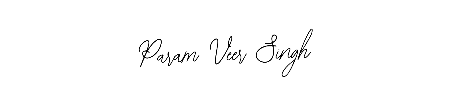 Make a beautiful signature design for name Param Veer Singh. With this signature (Bearetta-2O07w) style, you can create a handwritten signature for free. Param Veer Singh signature style 12 images and pictures png