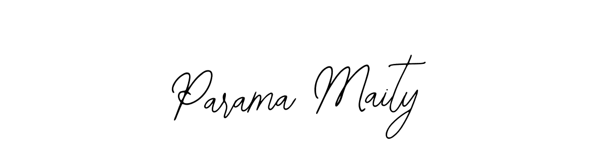 Make a beautiful signature design for name Parama Maity. Use this online signature maker to create a handwritten signature for free. Parama Maity signature style 12 images and pictures png