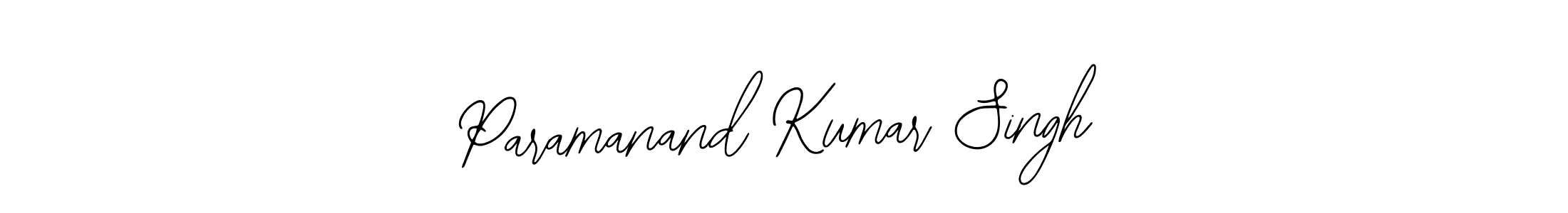 How to make Paramanand Kumar Singh signature? Bearetta-2O07w is a professional autograph style. Create handwritten signature for Paramanand Kumar Singh name. Paramanand Kumar Singh signature style 12 images and pictures png