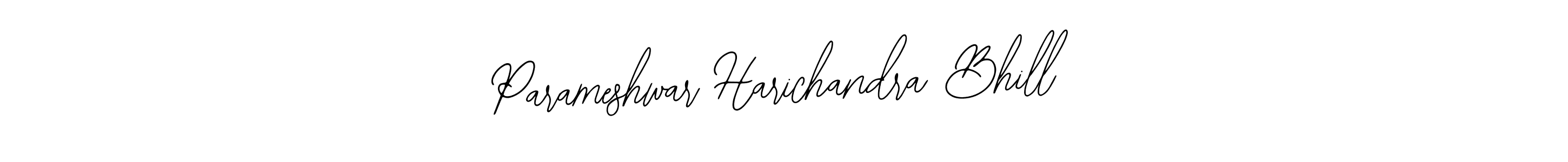 See photos of Parameshwar Harichandra Bhill official signature by Spectra . Check more albums & portfolios. Read reviews & check more about Bearetta-2O07w font. Parameshwar Harichandra Bhill signature style 12 images and pictures png