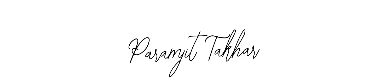 It looks lik you need a new signature style for name Paramjit Takhar. Design unique handwritten (Bearetta-2O07w) signature with our free signature maker in just a few clicks. Paramjit Takhar signature style 12 images and pictures png