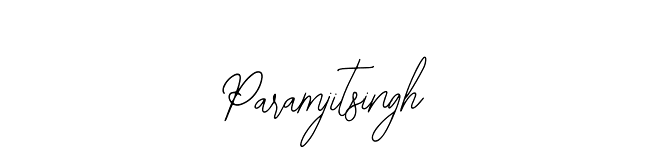 Create a beautiful signature design for name Paramjitsingh. With this signature (Bearetta-2O07w) fonts, you can make a handwritten signature for free. Paramjitsingh signature style 12 images and pictures png
