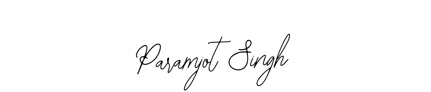 Also we have Paramjot Singh name is the best signature style. Create professional handwritten signature collection using Bearetta-2O07w autograph style. Paramjot Singh signature style 12 images and pictures png