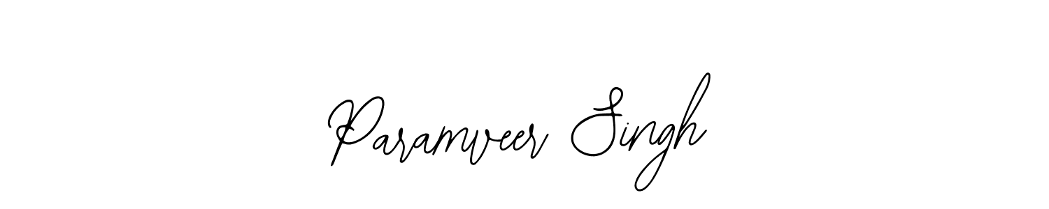 Create a beautiful signature design for name Paramveer Singh. With this signature (Bearetta-2O07w) fonts, you can make a handwritten signature for free. Paramveer Singh signature style 12 images and pictures png