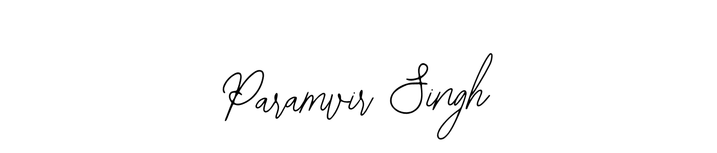Paramvir Singh stylish signature style. Best Handwritten Sign (Bearetta-2O07w) for my name. Handwritten Signature Collection Ideas for my name Paramvir Singh. Paramvir Singh signature style 12 images and pictures png