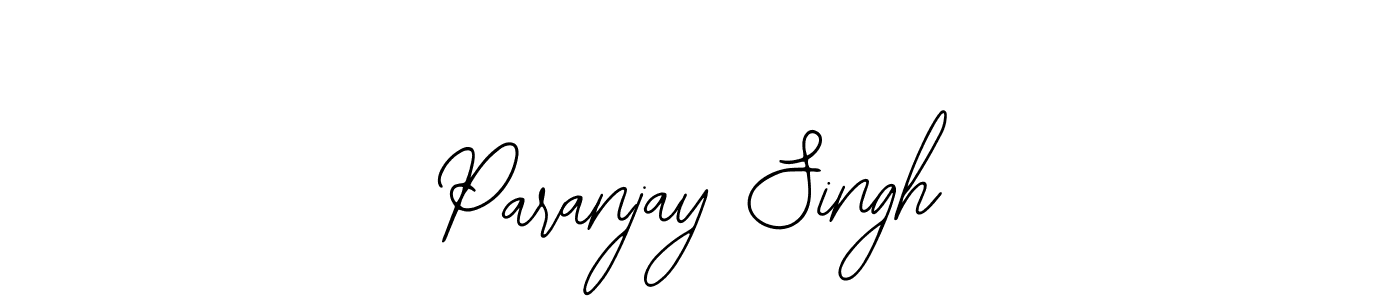 Use a signature maker to create a handwritten signature online. With this signature software, you can design (Bearetta-2O07w) your own signature for name Paranjay Singh. Paranjay Singh signature style 12 images and pictures png