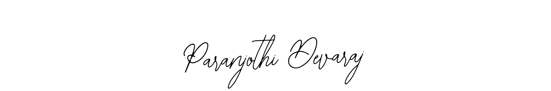 Make a beautiful signature design for name Paranjothi Devaraj. Use this online signature maker to create a handwritten signature for free. Paranjothi Devaraj signature style 12 images and pictures png
