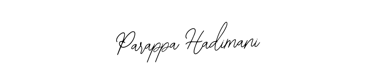 It looks lik you need a new signature style for name Parappa Hadimani. Design unique handwritten (Bearetta-2O07w) signature with our free signature maker in just a few clicks. Parappa Hadimani signature style 12 images and pictures png