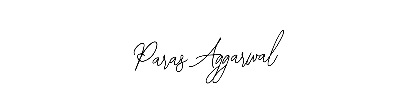 It looks lik you need a new signature style for name Paras Aggarwal. Design unique handwritten (Bearetta-2O07w) signature with our free signature maker in just a few clicks. Paras Aggarwal signature style 12 images and pictures png