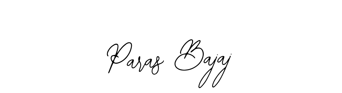 Similarly Bearetta-2O07w is the best handwritten signature design. Signature creator online .You can use it as an online autograph creator for name Paras Bajaj. Paras Bajaj signature style 12 images and pictures png