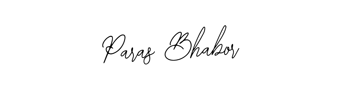 Here are the top 10 professional signature styles for the name Paras Bhabor. These are the best autograph styles you can use for your name. Paras Bhabor signature style 12 images and pictures png