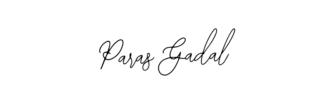The best way (Bearetta-2O07w) to make a short signature is to pick only two or three words in your name. The name Paras Gadal include a total of six letters. For converting this name. Paras Gadal signature style 12 images and pictures png