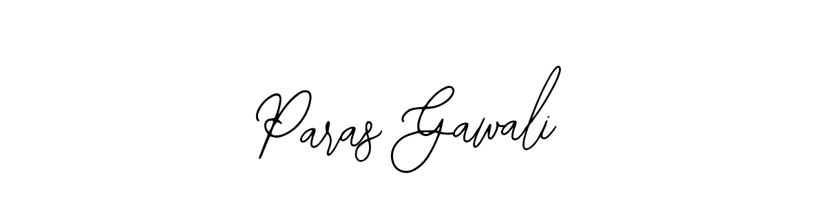 Also we have Paras Gawali name is the best signature style. Create professional handwritten signature collection using Bearetta-2O07w autograph style. Paras Gawali signature style 12 images and pictures png