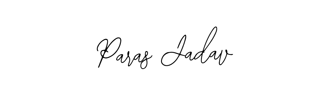 You should practise on your own different ways (Bearetta-2O07w) to write your name (Paras Jadav) in signature. don't let someone else do it for you. Paras Jadav signature style 12 images and pictures png