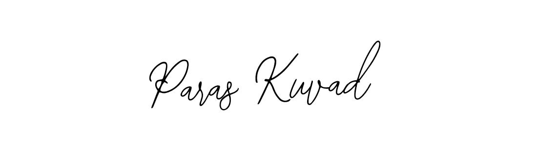 It looks lik you need a new signature style for name Paras Kuvad. Design unique handwritten (Bearetta-2O07w) signature with our free signature maker in just a few clicks. Paras Kuvad signature style 12 images and pictures png