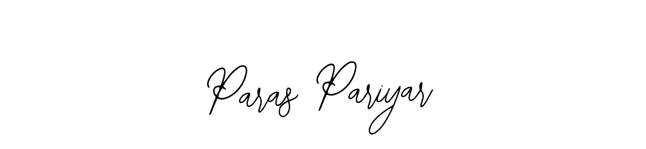 The best way (Bearetta-2O07w) to make a short signature is to pick only two or three words in your name. The name Paras Pariyar include a total of six letters. For converting this name. Paras Pariyar signature style 12 images and pictures png