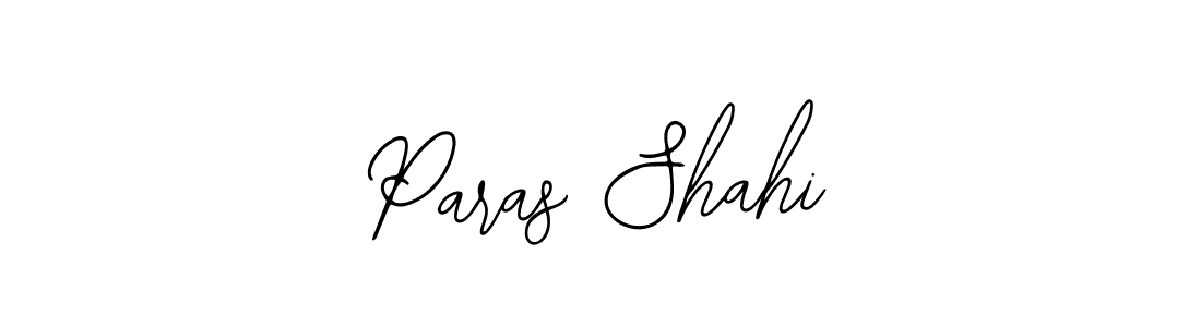 The best way (Bearetta-2O07w) to make a short signature is to pick only two or three words in your name. The name Paras Shahi include a total of six letters. For converting this name. Paras Shahi signature style 12 images and pictures png