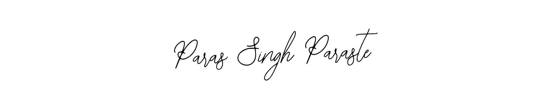 Make a beautiful signature design for name Paras Singh Paraste. With this signature (Bearetta-2O07w) style, you can create a handwritten signature for free. Paras Singh Paraste signature style 12 images and pictures png
